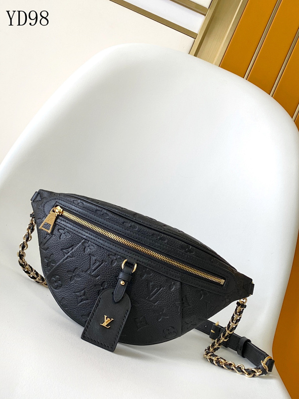LVutton M14353 High Rise Belt Bag Monogram Empreinte