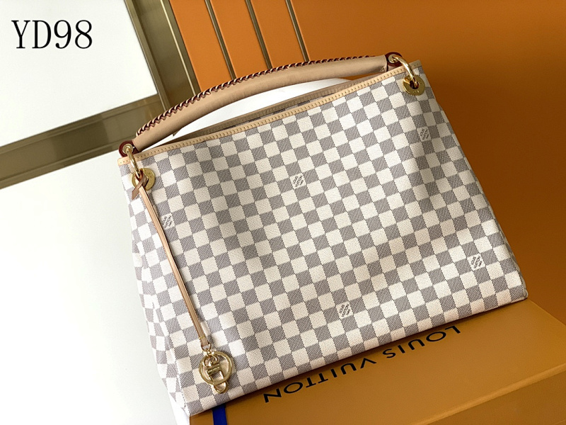 LVutton YD98 Artsy Medium Damier Azur Tote Bag
