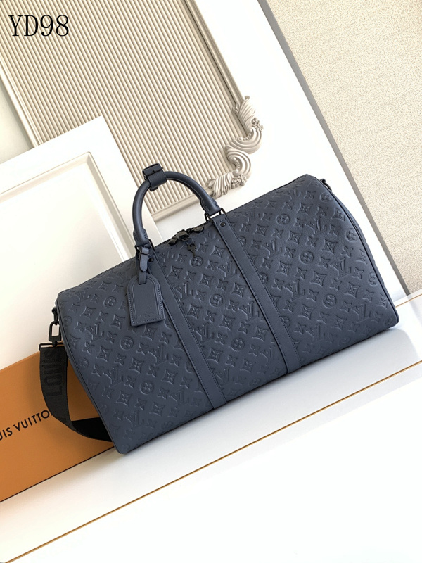 LVutton M14840 Keepall Bandoulière 50 Monogram Shadow Duffle Bag