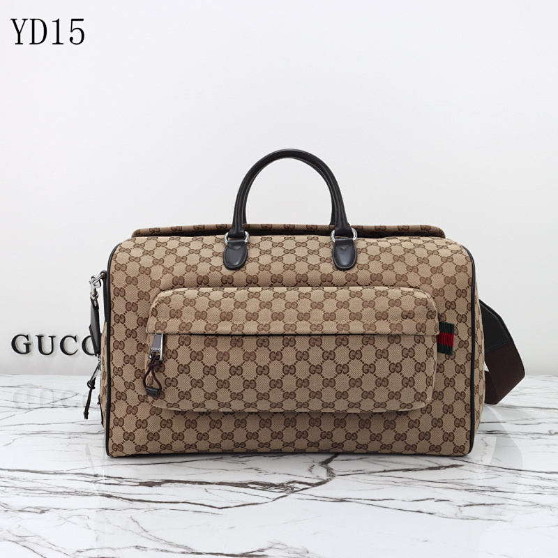 Gucc1 YD15056 GG Supreme Duffle Bag