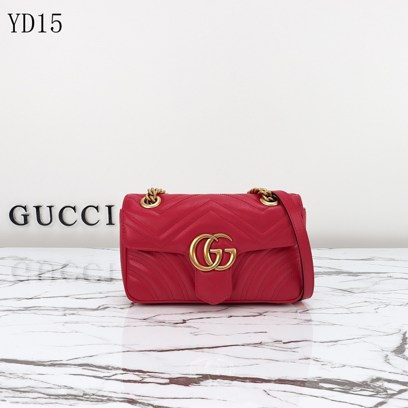 cover-199842158 Gucc1 YD15 Marmont Mini Bag Red Quilted Leather