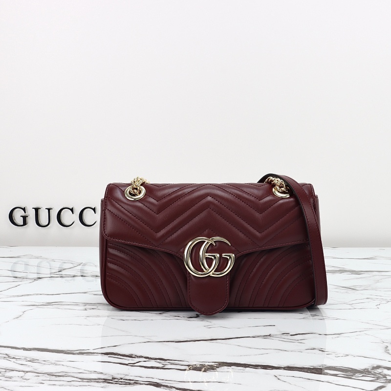 Gucc1 Marmont GG Shoulder Bag