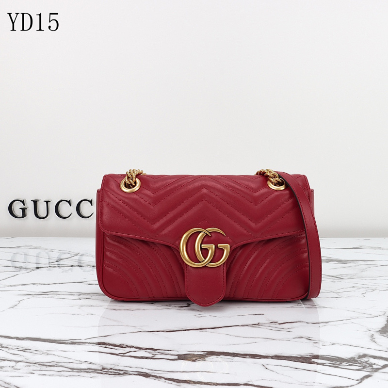 cover-199843597 Gucc1 YD15 Marmont Medium Quilted Leather Shoulder Bag