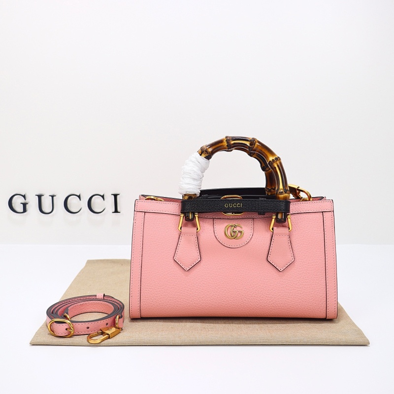 Gucc1 YD15067 Model 735153 Pink Leather Belt Bag