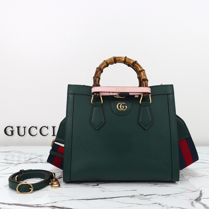 Gucc1 702721 Bamboo Top Handle Tote Bag