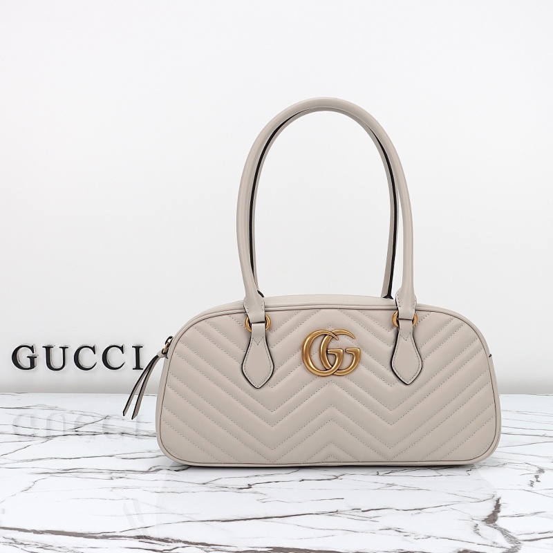 Gucc1 795218 Quilted Leather Top Handle Bag
