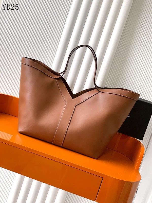 YSL YD250105 Tote Bag in Cognac Leather