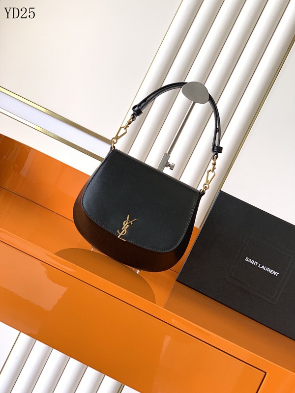 SntLaurent YD25068 Monogramme Leather Shoulder Bag
