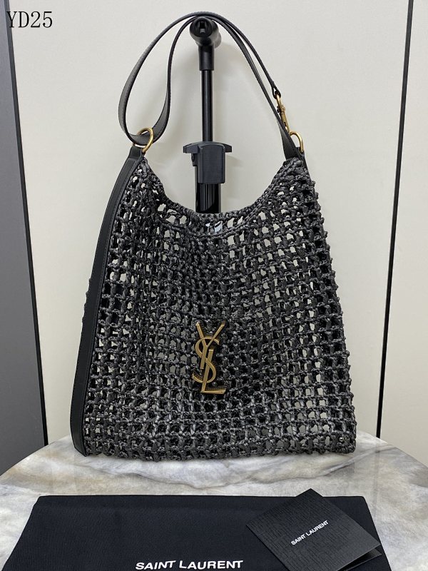 YSL YD25075 Oxalis Woven Shoulder Bag
