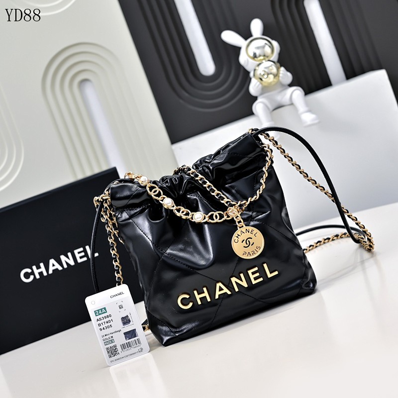 cover-201035044 CHANELL YD88 Mini 22 Bag Quilted Leather Crossbody