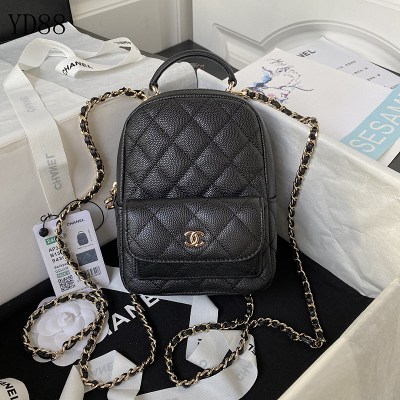 cover-201038713 CHANELL YD88073 Mini Caviar Leather Backpack