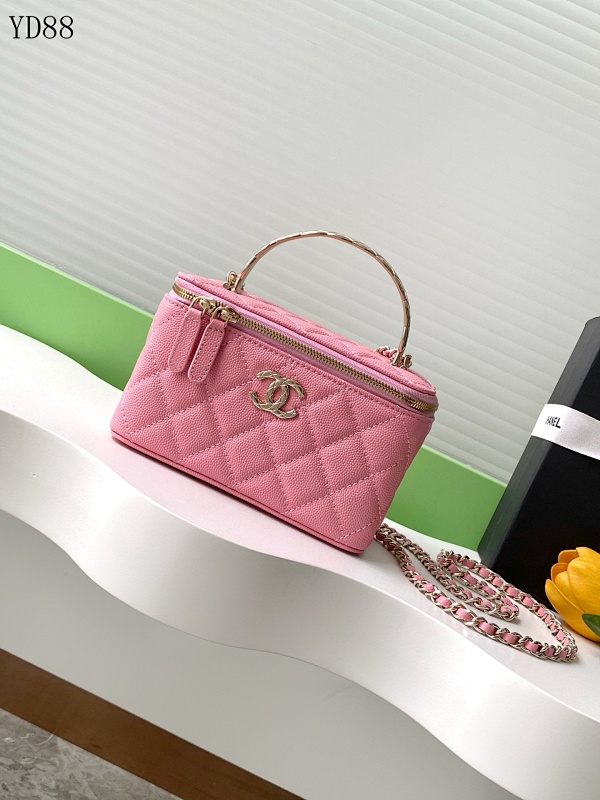 cover-201051312 CHANELL YD88 Quilted Pink Shoulder Bag