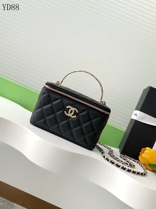CHANELL YD88078 Quilted Leather Mini Tote Bag