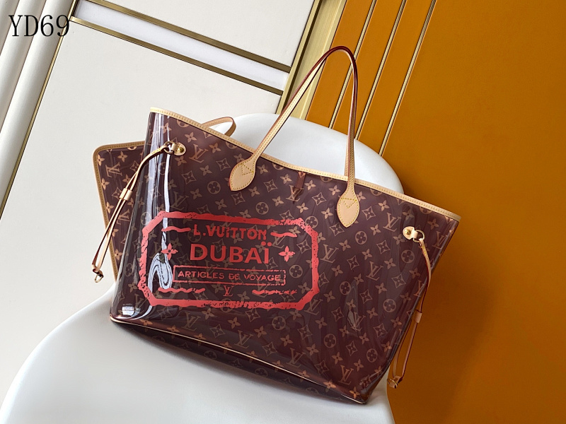 LVutton M14491 Neverfull Large Tote Bag Dubai Edition