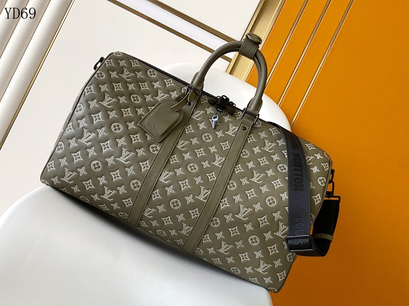 LVutton M12504 Keepall 50 Monogram Shadow Travel Bag