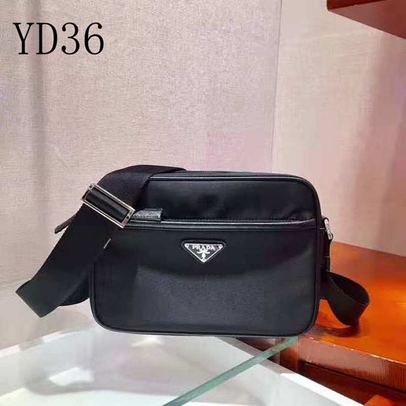 Pr4da 2VH048 Classic Nylon Crossbody Bag