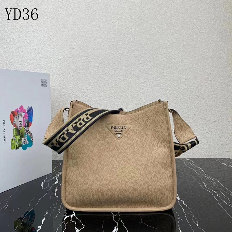 Pr4da YD36080 Calfskin Shoulder Bag