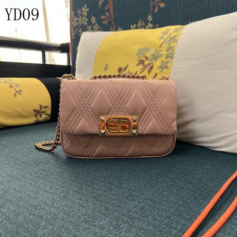 Valentiino YD09 Small Quilted Crossbody Bag