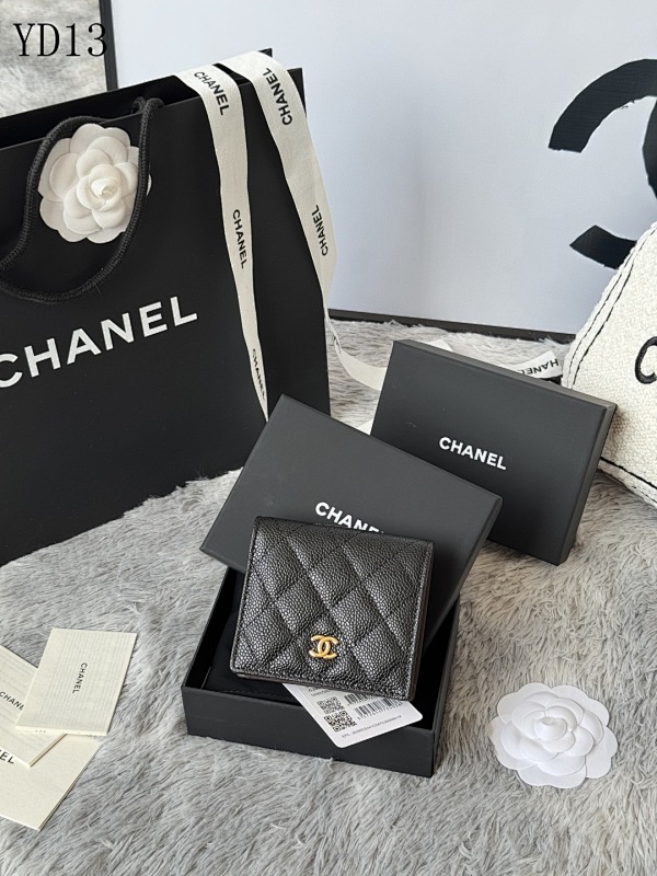 Chan3l YD13022 Fold-Over Wallet