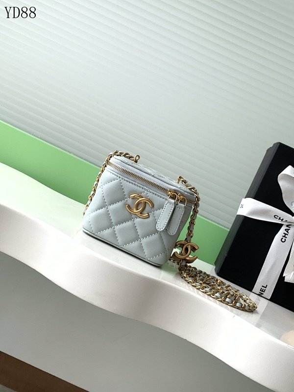 CHANELL YD88075 Mini Camera Bag with Gold Chain