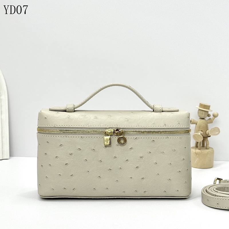 LoroPiana YD07 Extra Pocket Cosmetic Bag