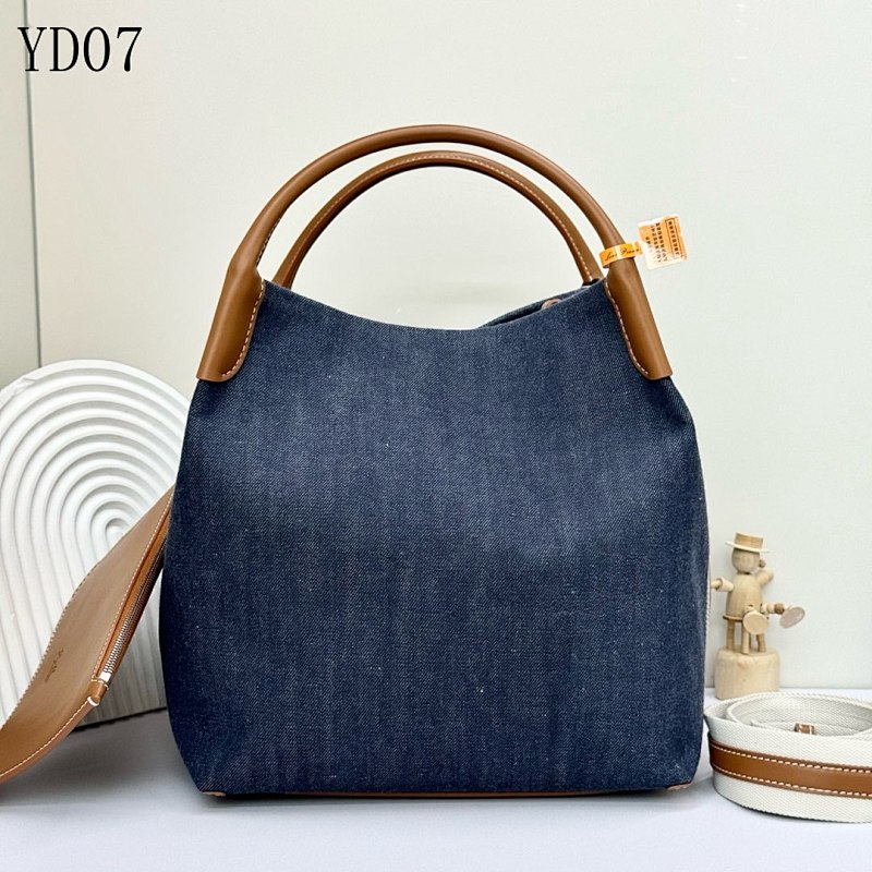 LoroPiana YD07110 Bale Large Tote Bag