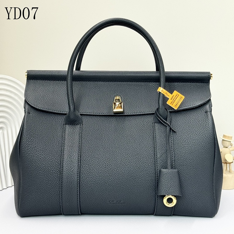 LoroPiana YD07 Loom L32 Tote Handbag