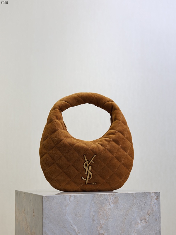 YSL YD25065 ICARE Baby Suede Hobo Bag