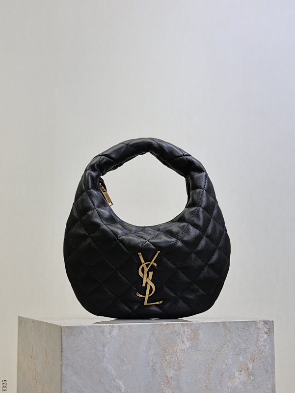 YSL YD25065 Quilted Hobo Bag