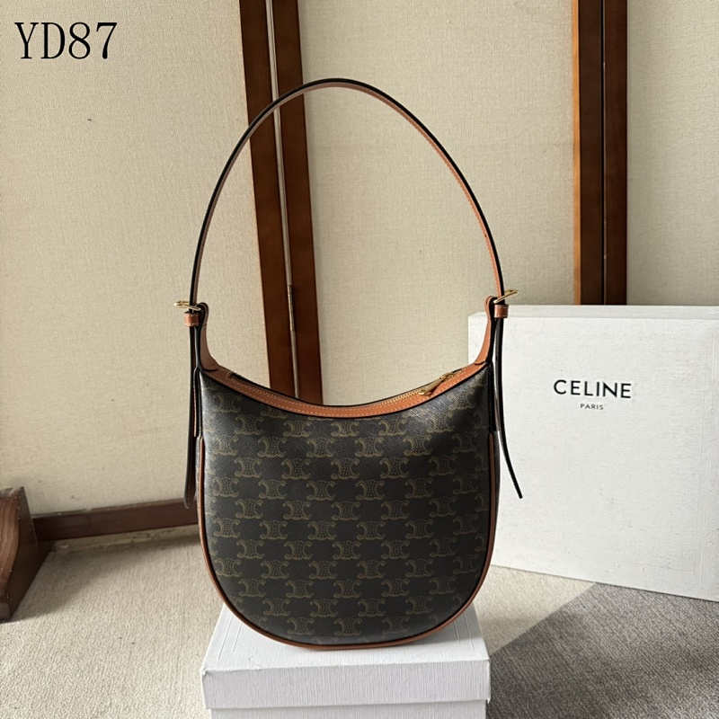 C3linee YD87061 Small Heloise Triomphe Soft Calfskin Handbag