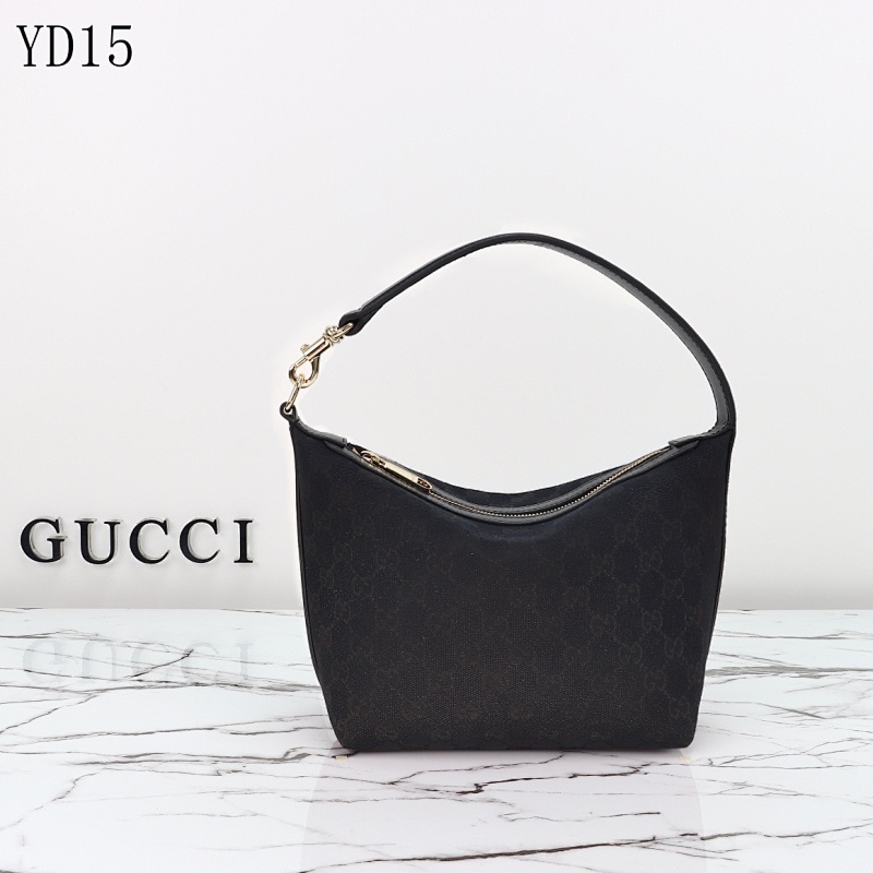Gucc1 YD15 Houndstooth Shoulder Bag