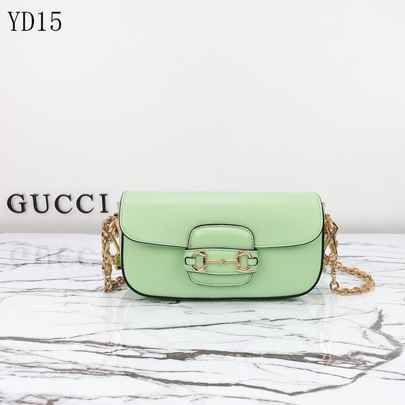 Gucc1 YD15062 Horsebit Wallet on Chain