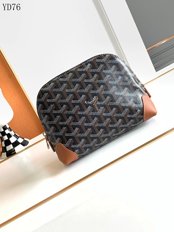 Goyarrd YD76040 Monogram Canvas Cosmetic Pouch