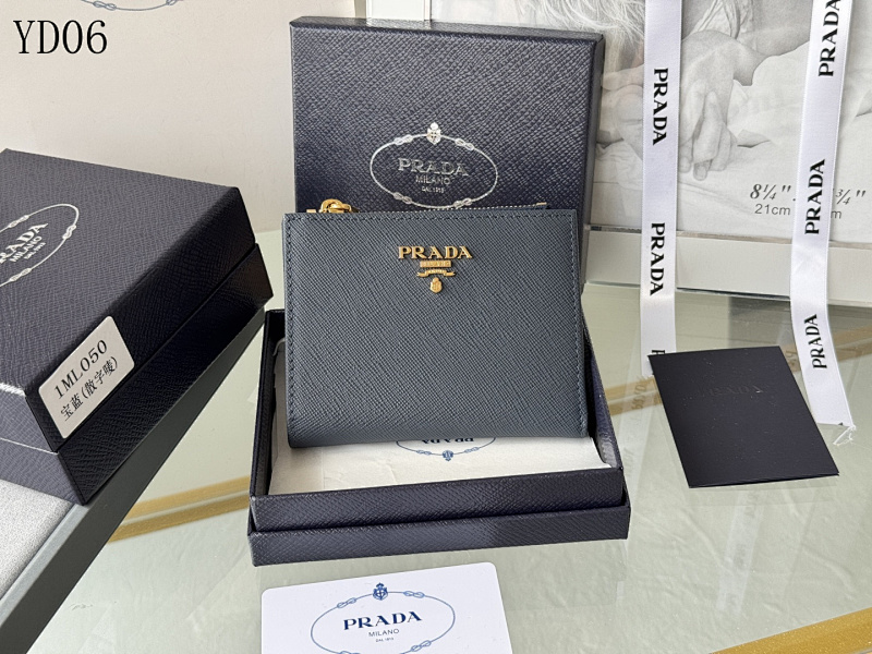 Pr4da 1ML050 Luxury Card Holder Wallet