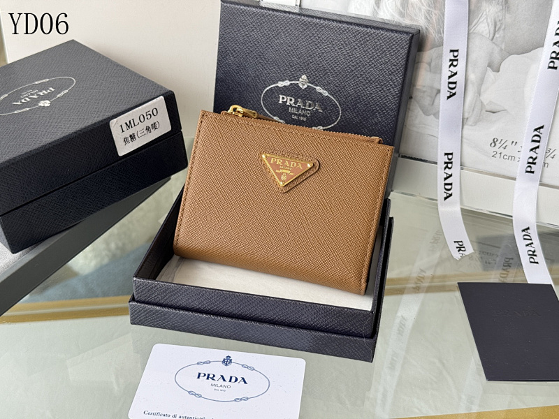 Pr4da 1ML050 Mini Wallet Card Holder