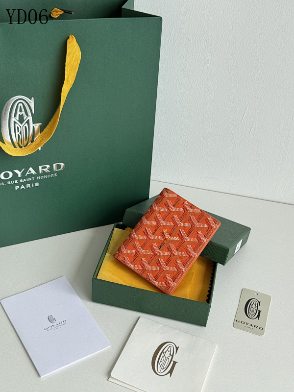 Goyarrd YD06021 Wallet – Orange Monogram Canvas