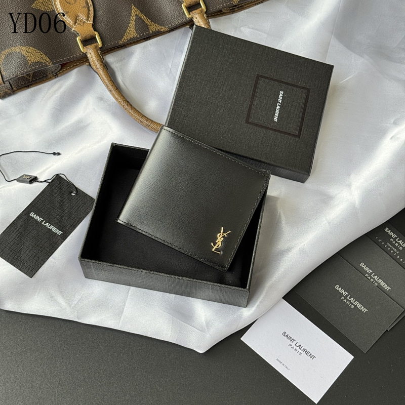 SntLaurent YD06026 Wallet with Gold Logo