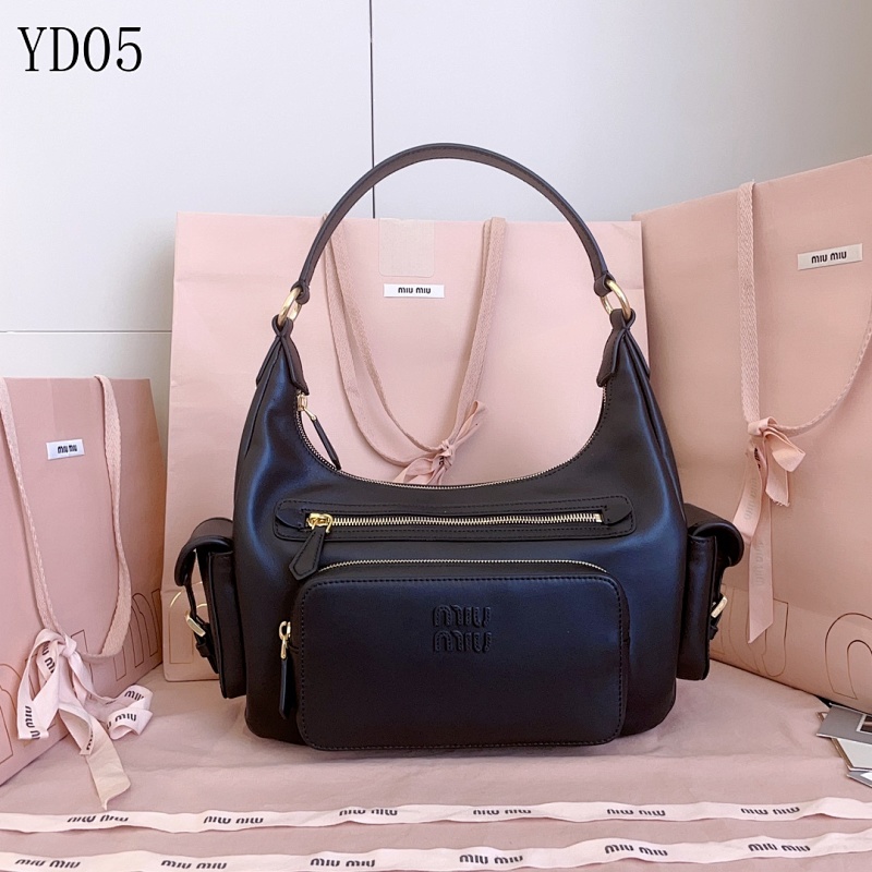 MiuuMiuu YD050118 5BC189 Vintage Moto Bag
