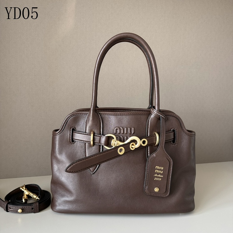 MiuuMiuu YD05 Aventure Nappa Leather Handbag
