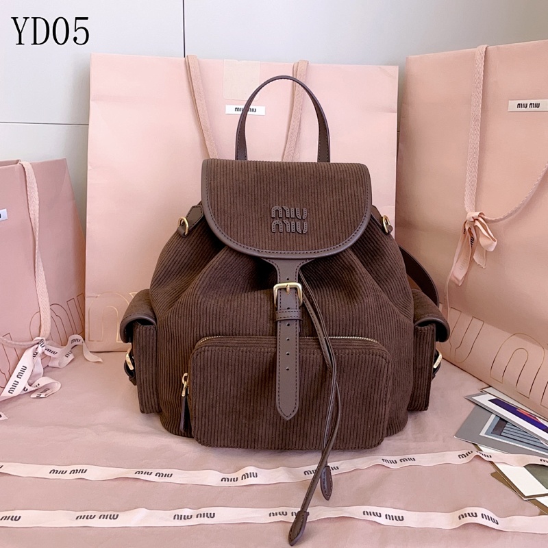 cover-219933479 MiuuMiuu 5BZ042 Corduroy Backpack