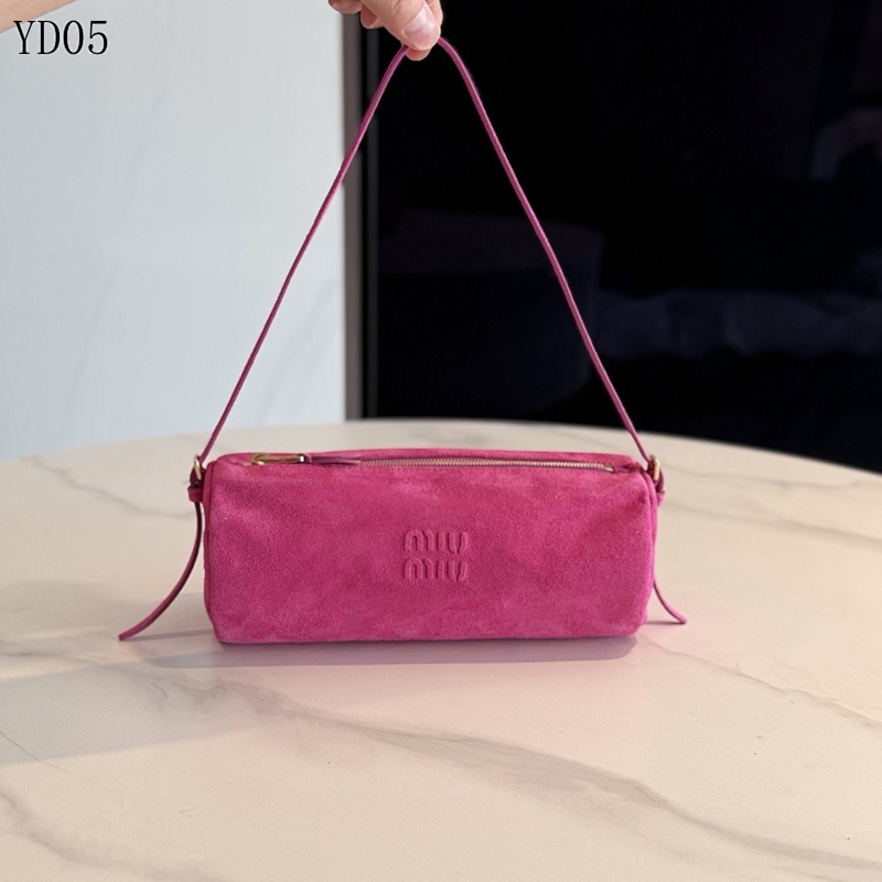 cover-219934268 MiuuMiuu YD05 Suede Cylinder Bag