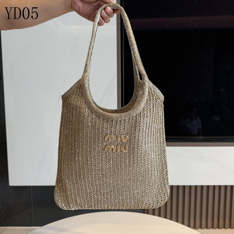 MiuuMiuu YD05088 5BG231 Sparkle Mesh IVY Bag