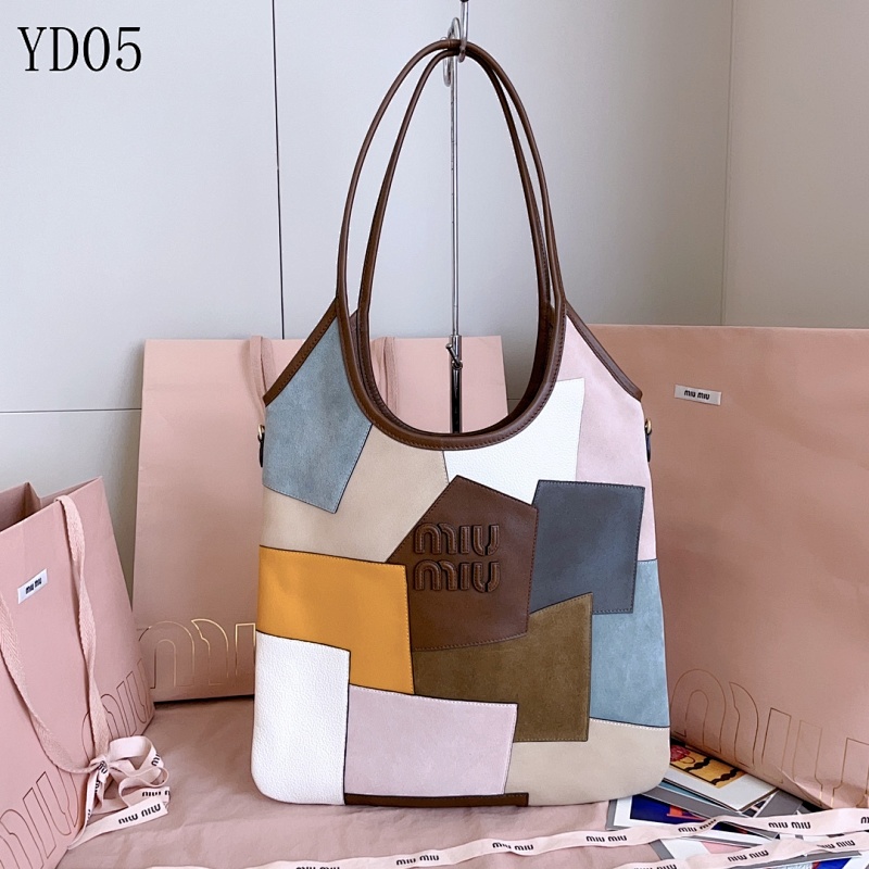 MiuuMiuu YD05 Patchwork Tote Bag