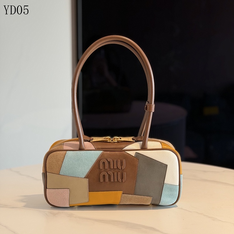 MiuuMiuu YD05 Patchwork Shoulder Bag