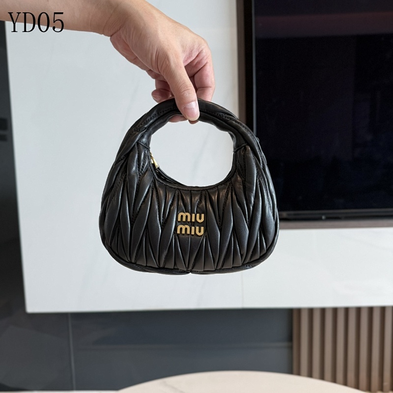 MiuuMiuu YD05 Matelasse Mini Hobo Bag
