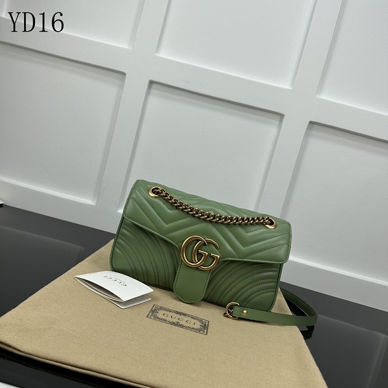 Gucc1 YD16 Marmont Shoulder Bag