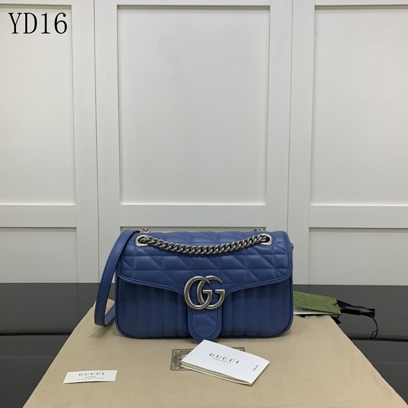 Gucc1 YD16063 Marmont Wallet on Chain