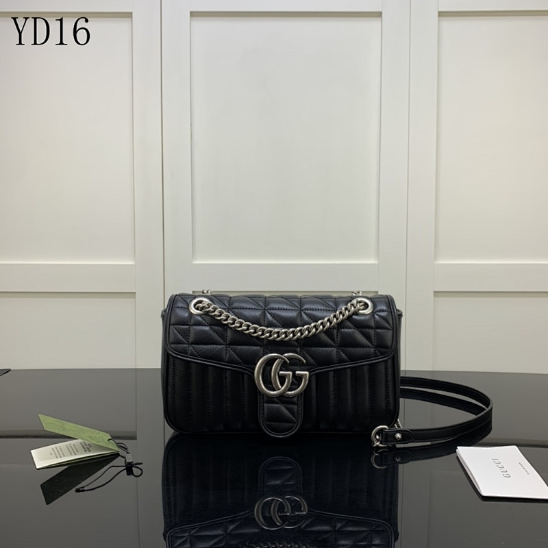 cover-220235160 Gucc1 YD16063 Marmont Quilted Leather Shoulder Bag
