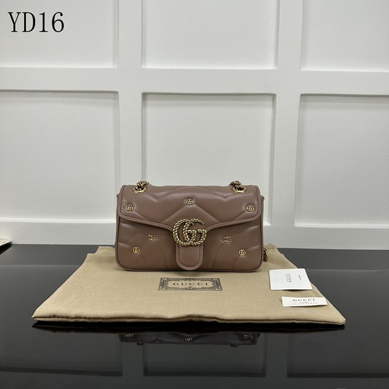 Gucc1 YD16064 Marmont Chain Shoulder Bag