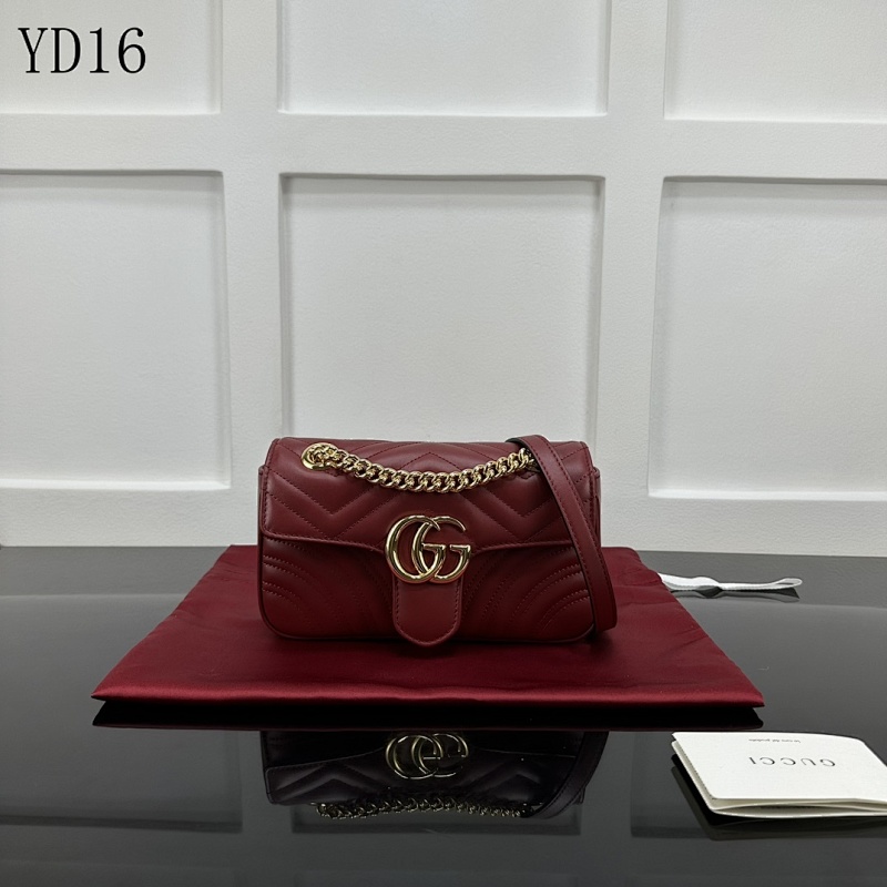 Gucc1 YD16050 Marmont Mini Shoulder Bag